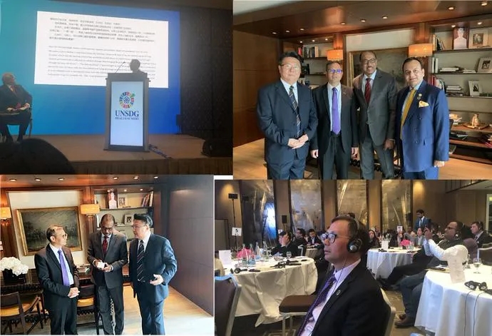 金康道夫专家顾问组受邀参加世界卫生组织大会及联合国可持续发展健康大会(UNSDG),水蛭素国际化步伐加快